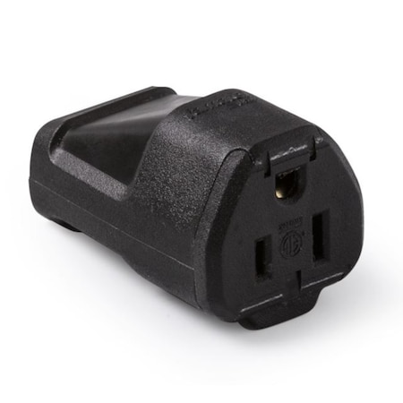 15 A 125 V Grounded Connector Straight Blade Polarized Resident, PK 40